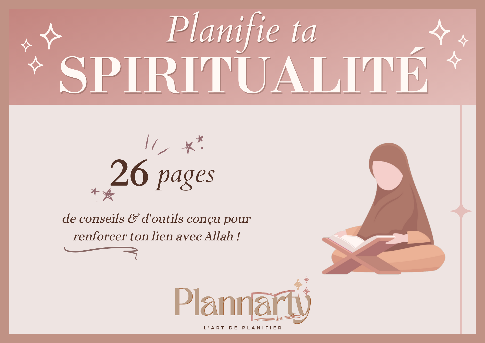 Planifie ta spiritualité